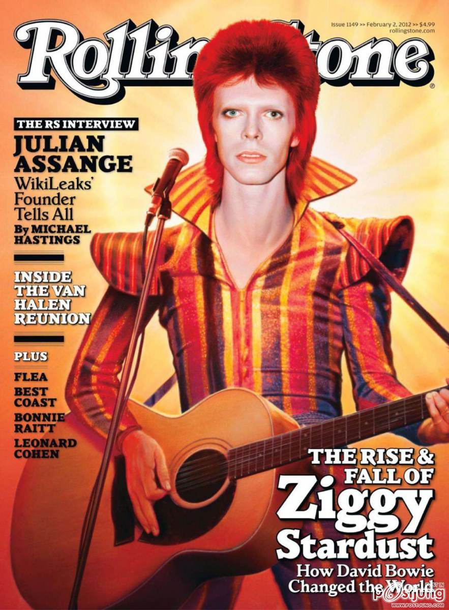 David bowie @ Rolling Stone issue1149 February 2012