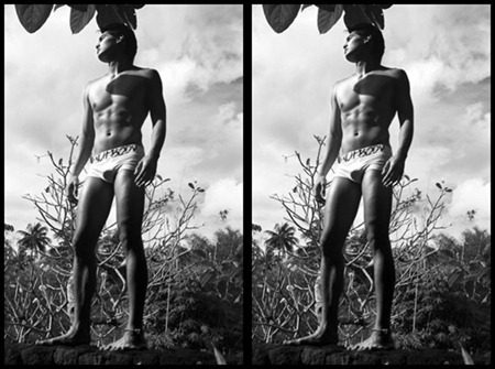 CAMPAIGN: BORGY MANOTOC IN "THE LAST MAN IN PARADISE" FOR BENCH 2011 BY PHOTOGRAPHER LOPE NAVO