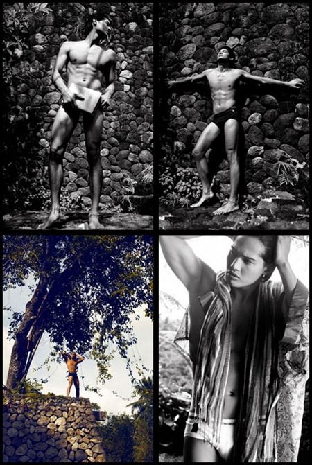 CAMPAIGN: BORGY MANOTOC IN "THE LAST MAN IN PARADISE" FOR BENCH 2011 BY PHOTOGRAPHER LOPE NAVO