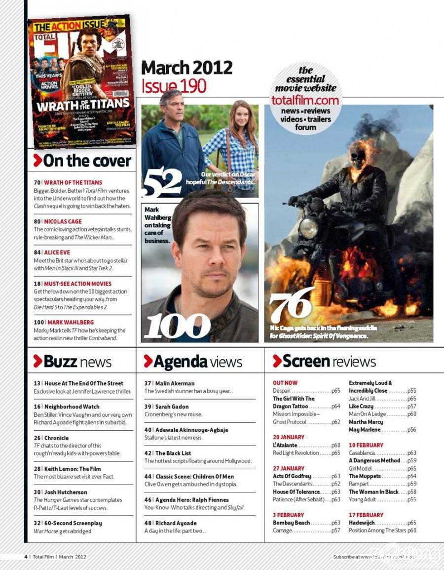 Total Film UK issue 190 March 2012