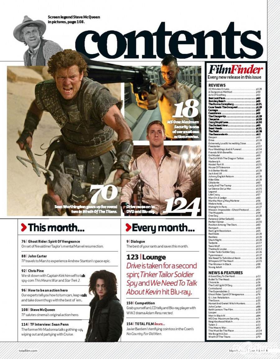 Total Film UK issue 190 March 2012