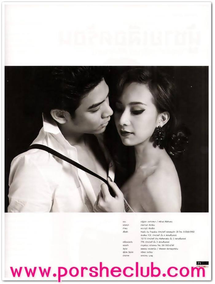 มิ้นท์-ณัฐวรา & พอร์ช-ศรัณย์ @ CROW MAGAZINE no.5 January 2012