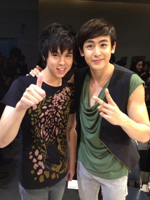 นิชคุณ & พีช-พชร @ งานเปิดแคมเปญ "อนาคต...มีได้ไม่สิ้นสุด ดื่มแบรนด์ทุกวัน"
