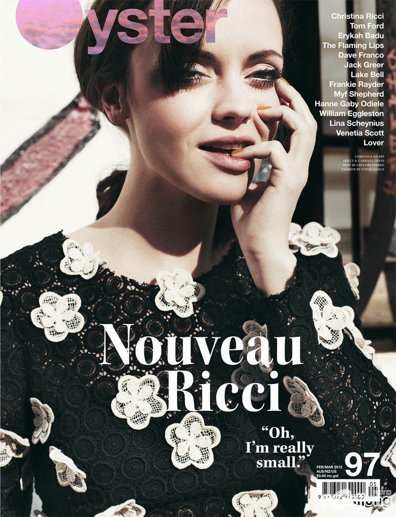 Christina Ricci @ Oyster #97 Feb./ Mar.2012