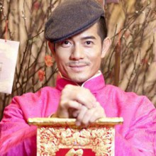 Aaron Kwok shooting for Year of the Dragon Chinese New Year 2012