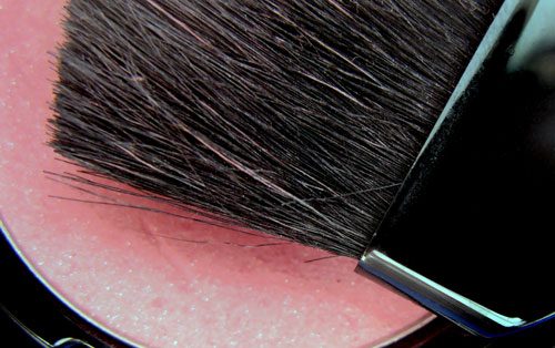 3. บลัชออนสีชมพูกลีบดอกไม้ หรือสีพีช