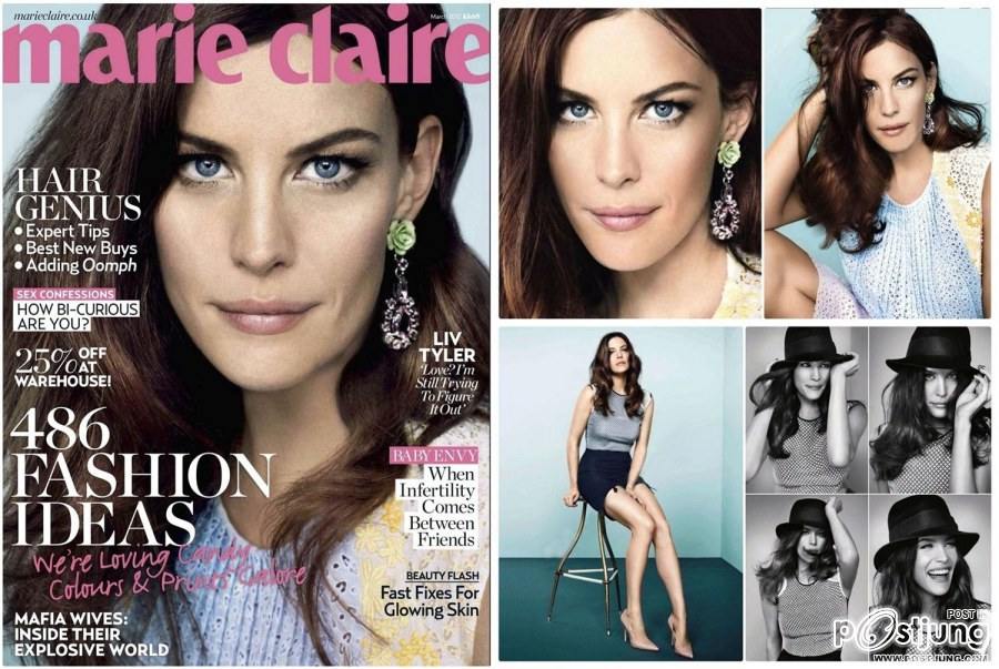 Liv Tyler @ Marie Claire UK March 2012