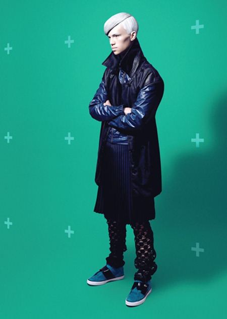 DORIAN MAGAZINE: RAPHAEL SANDER IN "SCREEN TEST" BY PHOTOGRAPHER ENOKAE