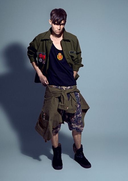 DORIAN MAGAZINE: RAPHAEL SANDER IN "SCREEN TEST" BY PHOTOGRAPHER ENOKAE