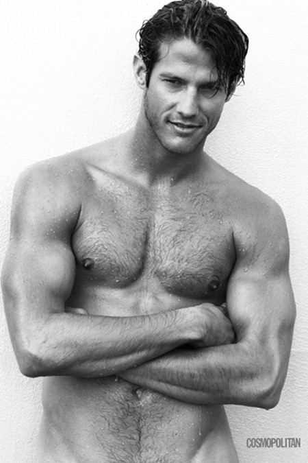 COSMOPOLITAN GERMANY: DOMENIQUE, GORAN & JAN FOR 2012 CALENDAR BY PHOTOGRAPHER FRANK WARTENBURG