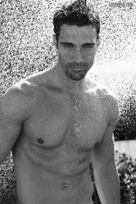 COSMOPOLITAN GERMANY: DOMENIQUE, GORAN & JAN FOR 2012 CALENDAR BY PHOTOGRAPHER FRANK WARTENBURG