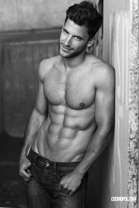 COSMOPOLITAN GERMANY: DOMENIQUE, GORAN & JAN FOR 2012 CALENDAR BY PHOTOGRAPHER FRANK WARTENBURG