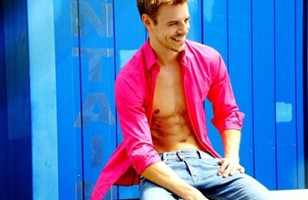 FASHION PHOTOGRAPHY: MARTIN PICHLER IN "TECHNICOLOR" BY PHOTOGRAPHER KOSMAS PAVLOS