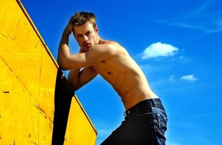 FASHION PHOTOGRAPHY: MARTIN PICHLER IN "TECHNICOLOR" BY PHOTOGRAPHER KOSMAS PAVLOS