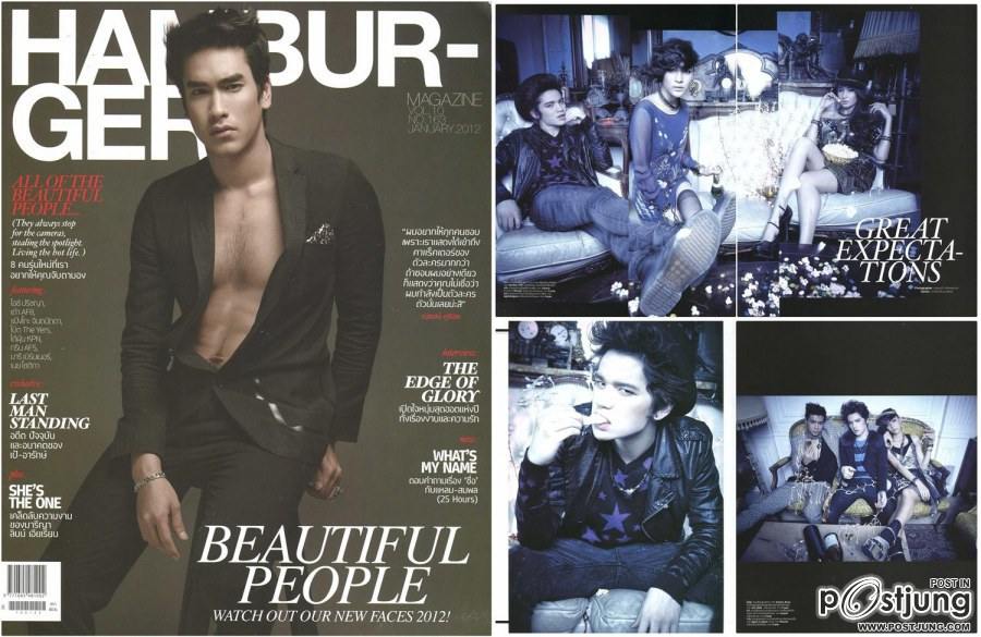 [AF8] เต๋า-เศรษฐพงศ์ @ HAMBURGER vol.10 no.163 January 2012