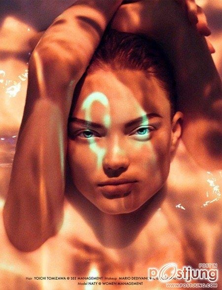 VIRGINE MAGAZINE: NATY CHABANENKO BY PHOTOGRAPHER BJORN IOOSS