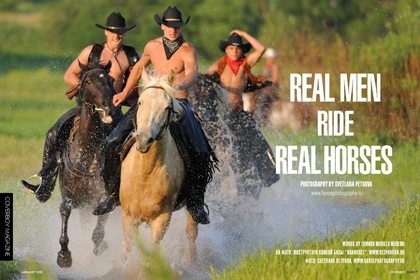 Svetlana Petrova : Real Men Ride Real Horses : HQ images