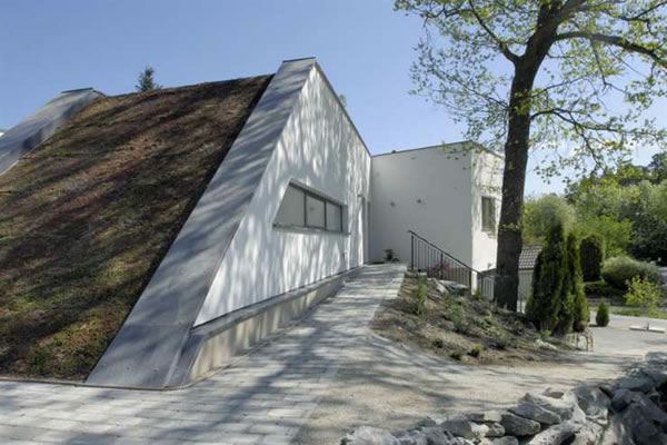 Bunker Style Houses - Eco Friendly House in Stockholm