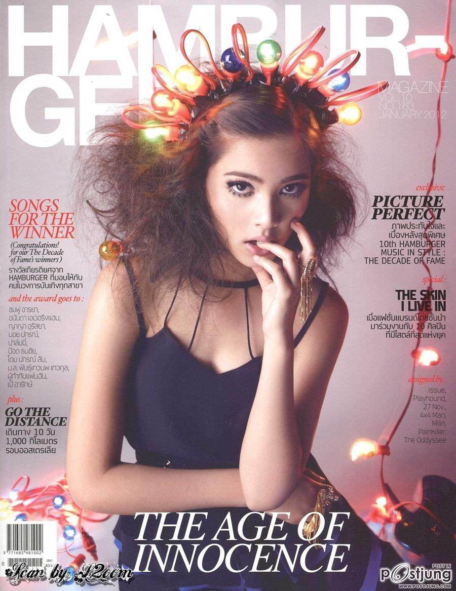 ญาญ่า-อุรัสยา @ HAMBURGER vol.10 no.163 January 2012