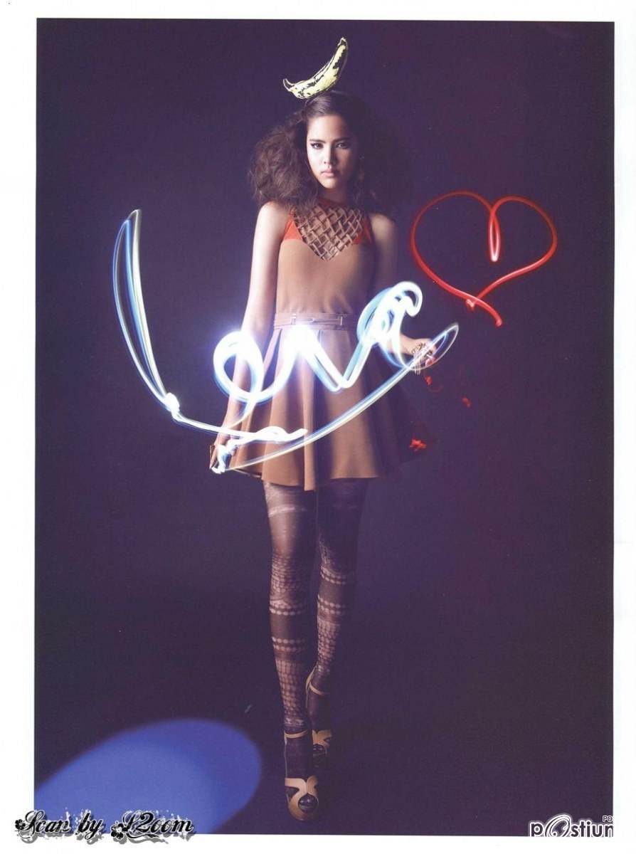 ญาญ่า-อุรัสยา @ HAMBURGER vol.10 no.163 January 2012