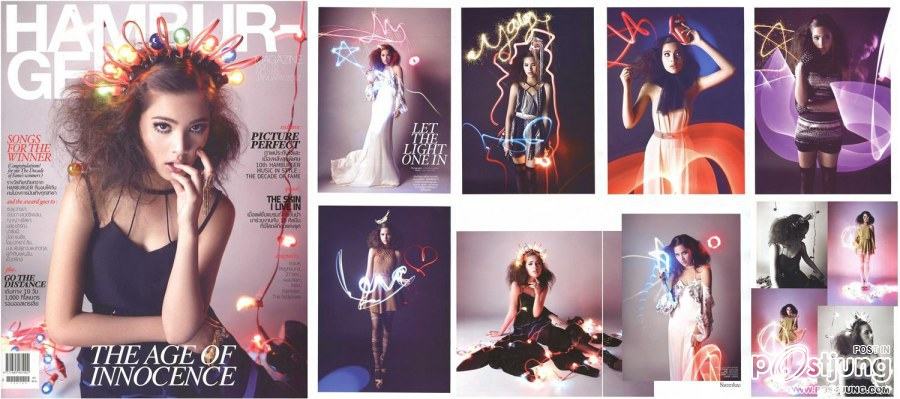 ญาญ่า-อุรัสยา @ HAMBURGER vol.10 no.163 January 2012