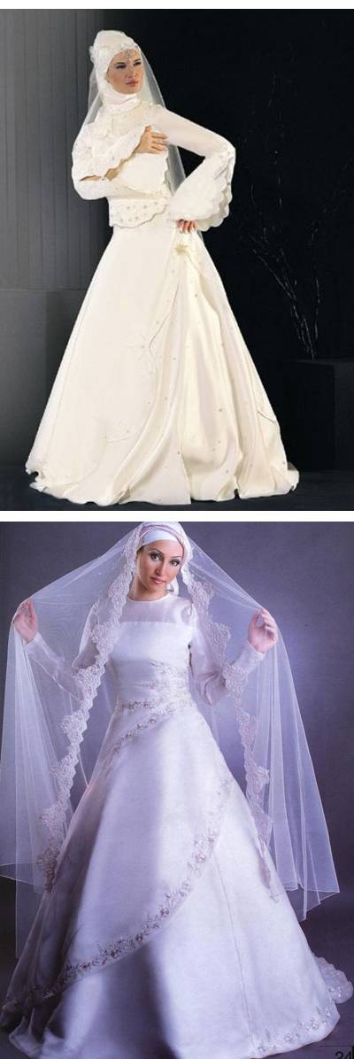 แฟชั่น ชุดแต่งงานอิสลาม เรียบหรู สง่างาม