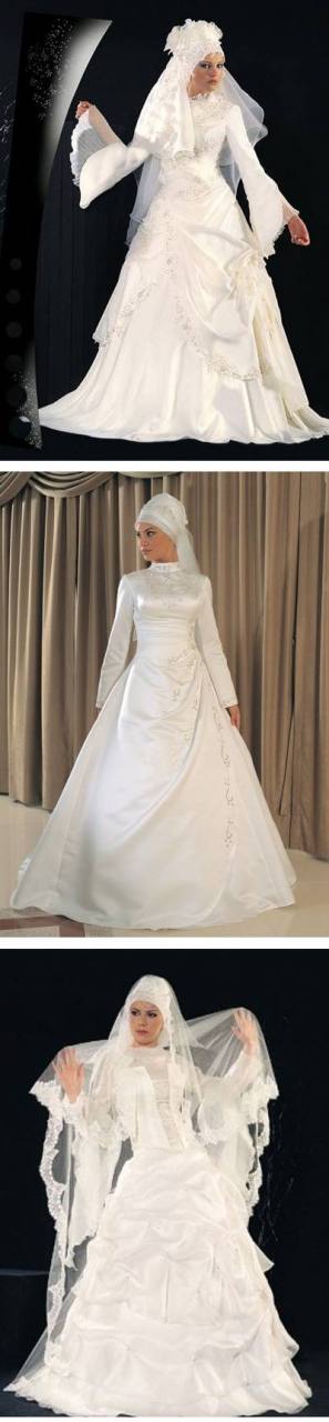 แฟชั่น ชุดแต่งงานอิสลาม เรียบหรู สง่างาม