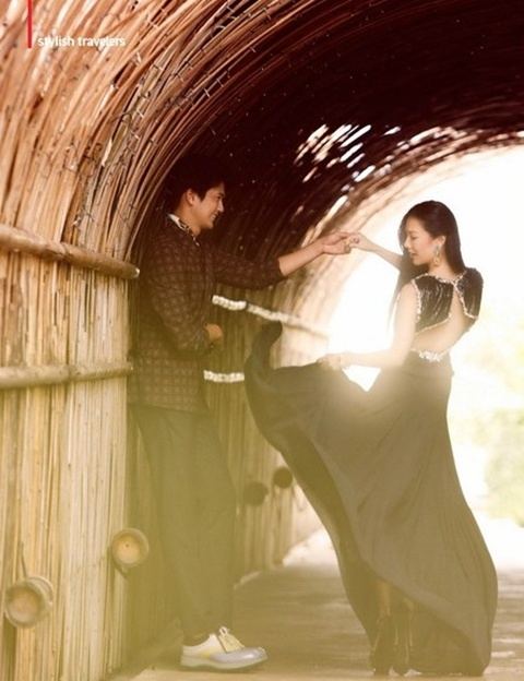 เกรซ มหาดำรงค์กุล & น.ท.จงเจต วัชรานันท์ @ HONEYMOON+TRAVEL no.116 January 2012