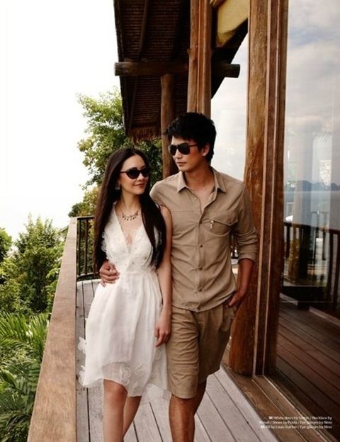 เกรซ มหาดำรงค์กุล & น.ท.จงเจต วัชรานันท์ @ HONEYMOON+TRAVEL no.116 January 2012