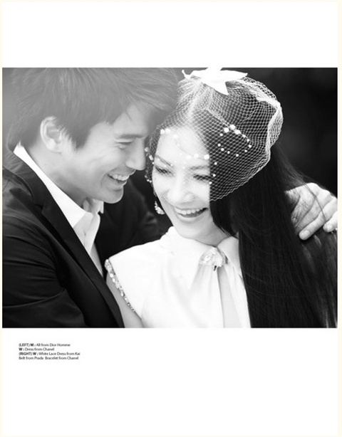 เกรซ มหาดำรงค์กุล & น.ท.จงเจต วัชรานันท์ @ HONEYMOON+TRAVEL no.116 January 2012