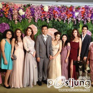 สวยเริ่ดเจิดจรัสเพื่อนซุปตาร์"อั้ม พัชราภา"@งานเเต่งเพื่อน!!