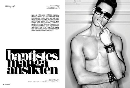 DORIAN MAGAZINE: BAPTISTE GIABICONI BY PHOTOGRAPHER BENJAMIN FALK