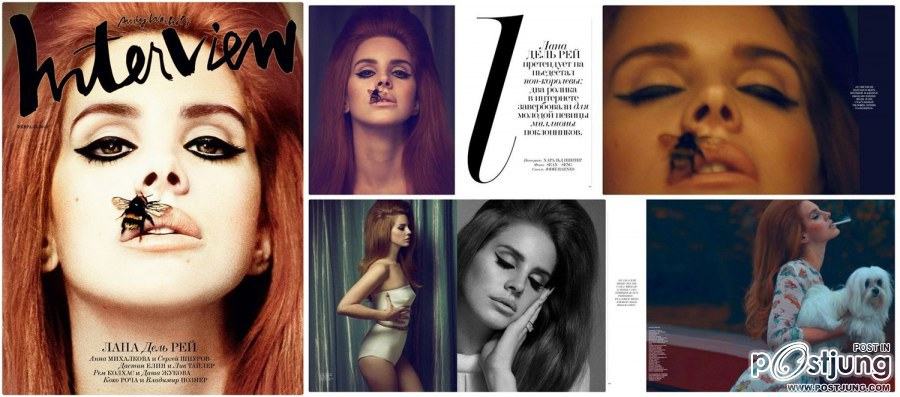 Lana Del Rey @ Interview Russia February 2012