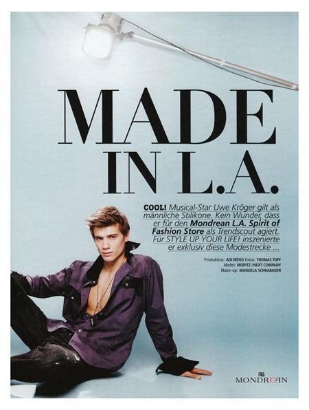 STYLE UP YOUR LIFE MAGAZINE: MORITZ MITTERBAUER BY PHOTOGRAPHER THOMAS TOPF