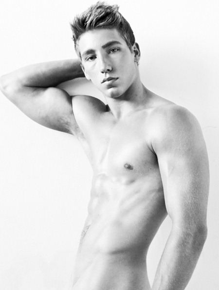 AGENCY: DYLAN WITH MEN'S BOARD MODEL MANAGEMENT BY PHOTOGRAPHER ERIC GANISON