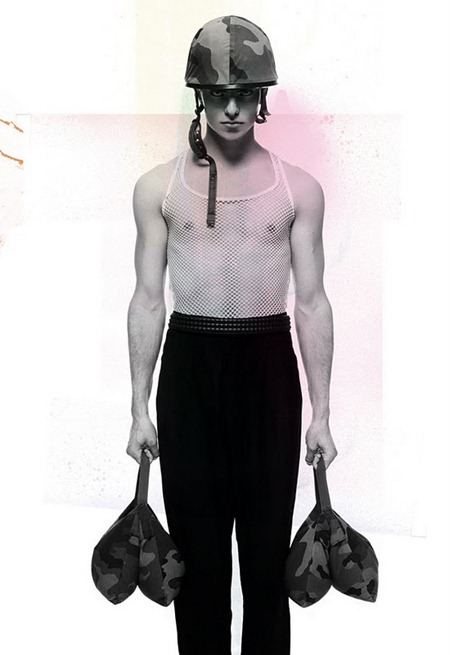 COITUS MAGAZINE: YANNICK IN "TOY SOLDIER" BY PHOTOGRAPHER NICOLAS VALOIS