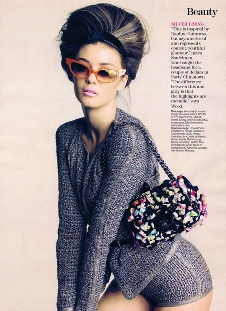 MARIE CLAIRE MAGAZINE: DIANA MOLDOVAN IN "UP AND AWAY" BY PHOTOGRAPHER TESH
