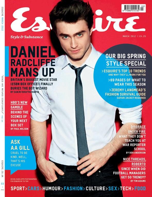 Daniel Radcliffe @ Esquire UK March 2012
