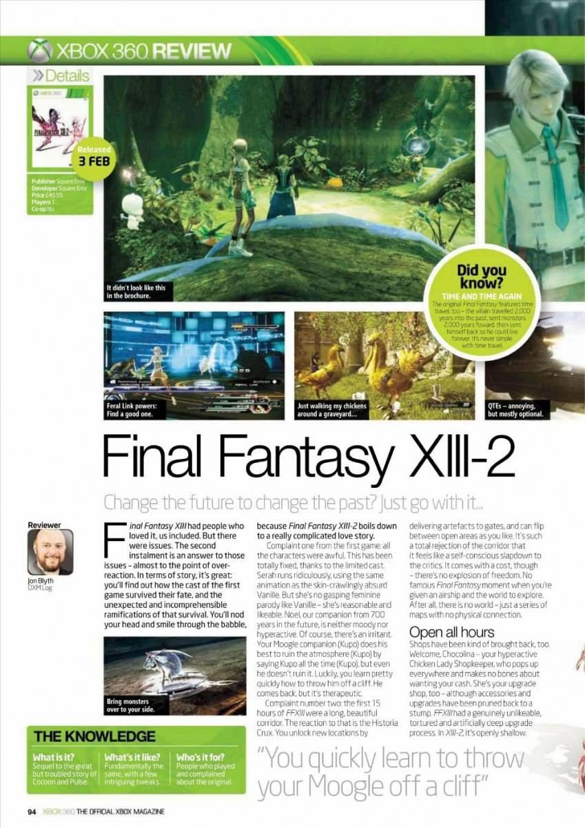 Xbox 360 The Official Xbox Magazine issue 82 February 2012