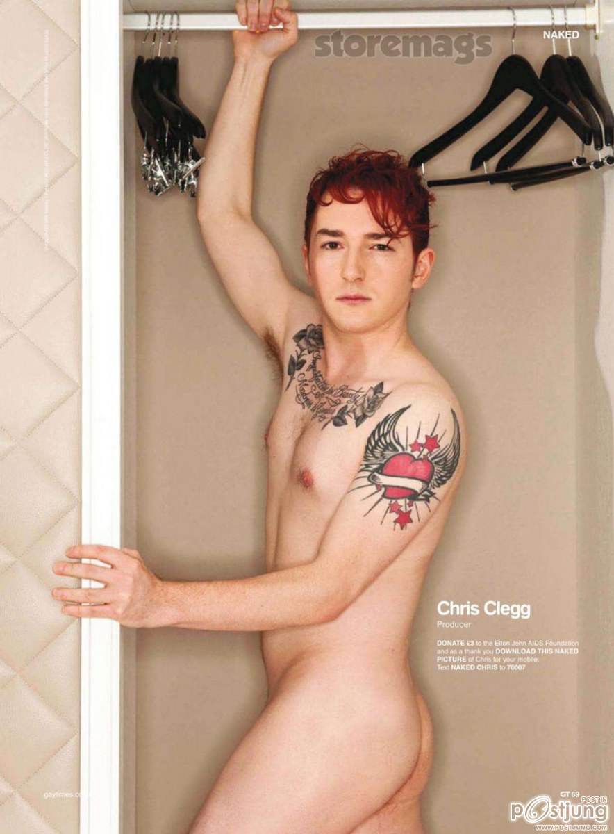 [GT Charity Naked Issue] : Gay Times Magazine March 2012