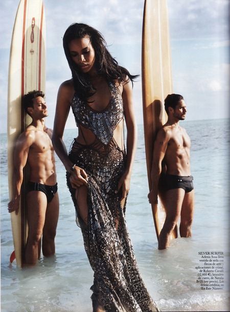 VOGUE SPAIN: GRACIE CARVALHO & ARLENIS SOSA IN "FIEBRE TROPICAL" BY PHOTOGRAPHER DAVID VASILJEVIC