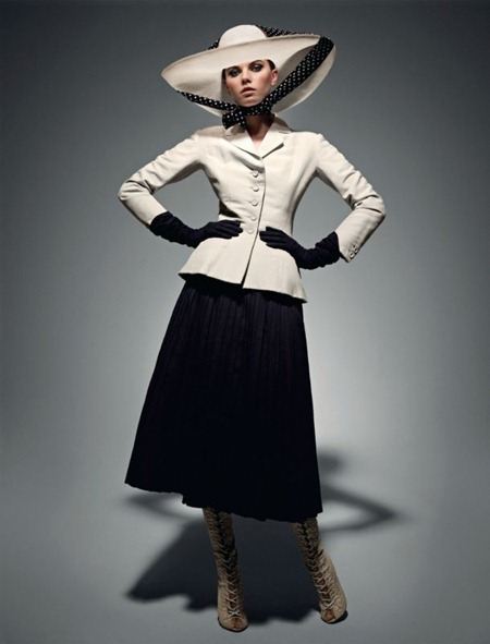 VOGUE RUSSIA: MARYNA LINCHUK BY PHOTOGRAPHER PATRICK DEMARCHELIER