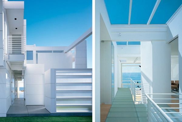 Luxury Beach Houses &ndash; Oceanfront Design with White Exteriors and Interiors