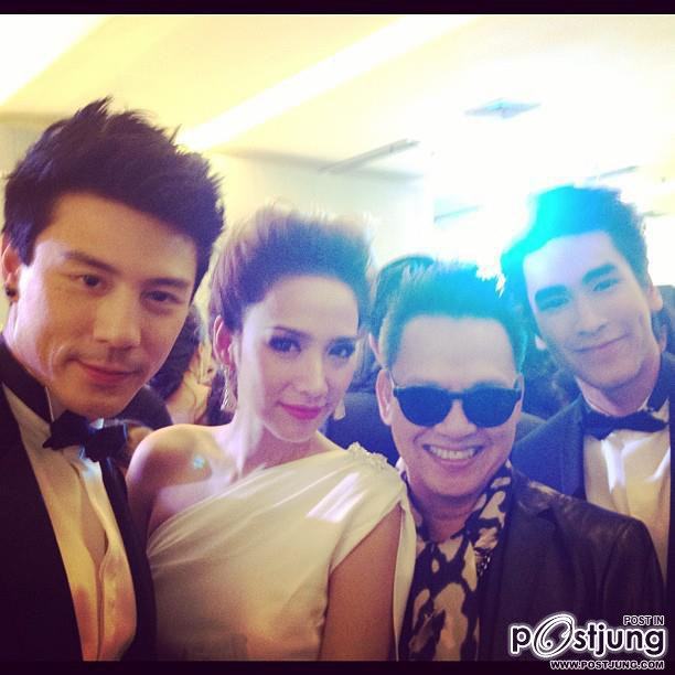 "อั้ม พัชราภา"เเละเหล่าคนบันเทิง@Dior....!!