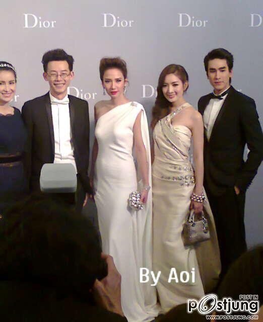 "อั้ม พัชราภา"เเละเหล่าคนบันเทิง@Dior....!!