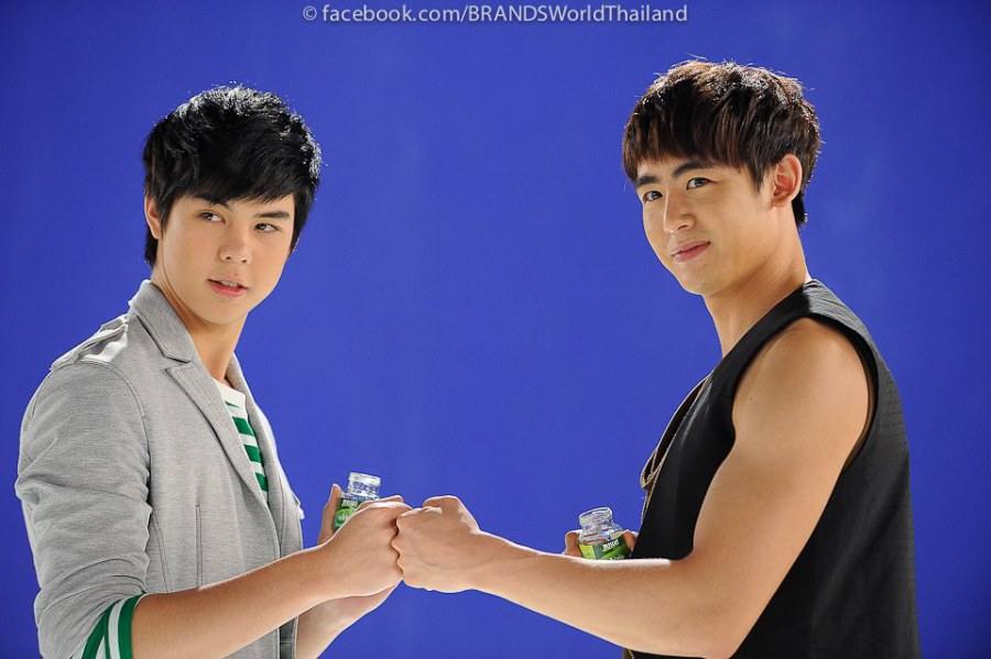 นิชคุณ & พีช-พชร @ เบี้องหลังถ่ายโฆษณา แบรนด์