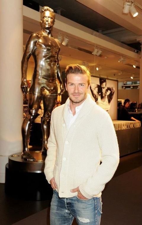 David Beckham : Bodywear for H&M Event at London