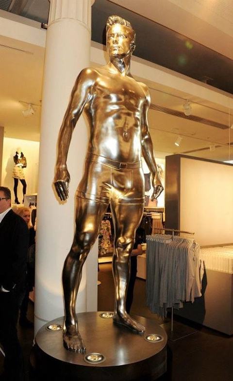 David Beckham : Bodywear for H&M Event at London