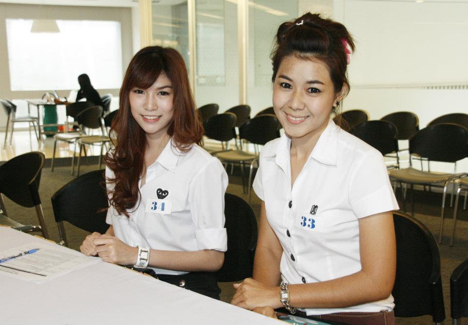 บรรยากาศรับสมัคร MTW 2012