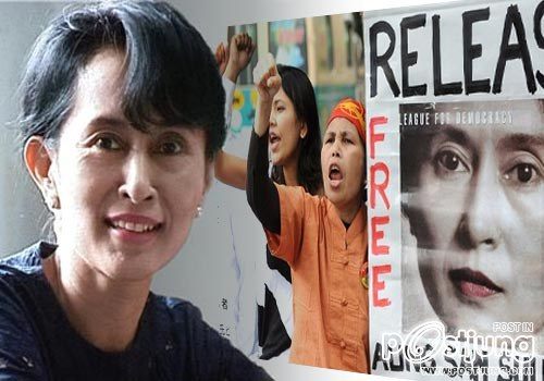 "อองชานชูจี ผู้หญิงท้าอำนาจ " ใน the lady หนังที่ อิงเรื่องจริง